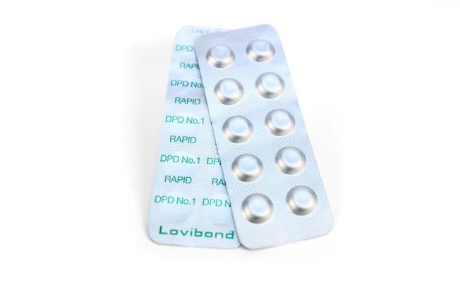 Testovacie tablety DPD č. 1 – voľný chlor 10 ks